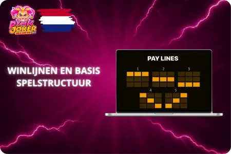 Uitbetalingslijnen en basisspelstructuur in de Pink Joker slot